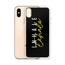 Inhale Exhale Clear Case for iPhone®