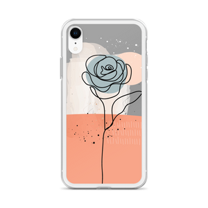 Soft Flower Line iPhone Case by Design Express