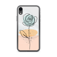 iPhone XR Pasty Flower Line iPhone Case by Design Express