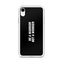 Be a Warrior, Not a Worrier Funny iPhone Case by Design Express