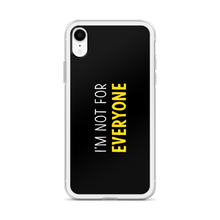 I'm Not For Everyone (Funny) iPhone Case by Design Express