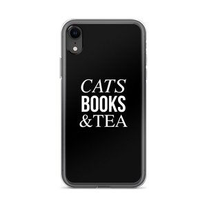 iPhone XR Cats Books Tea (Funny) iPhone Case by Design Express