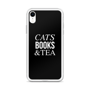 Cats Books Tea (Funny) iPhone Case by Design Express