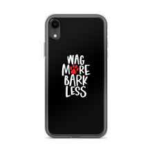 iPhone XR Wag More Bark Less (Dog lover) Funny iPhone Case by Design Express