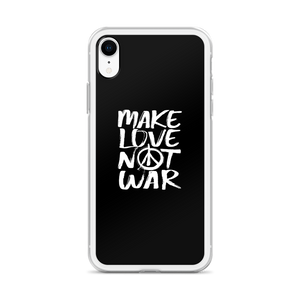 Make Love Not War (Funny) iPhone Case by Design Express