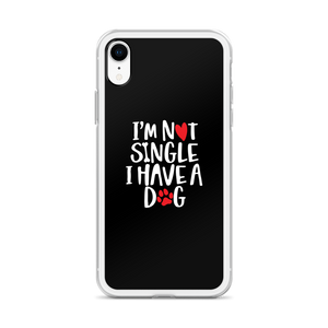 I'm Not Single, I Have A Dog (Dog Lover) Funny iPhone Case by Design Express