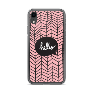 iPhone XR Hello iPhone Case by Design Express