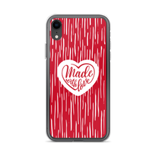 iPhone XR Made With Love (Heart) iPhone Case by Design Express