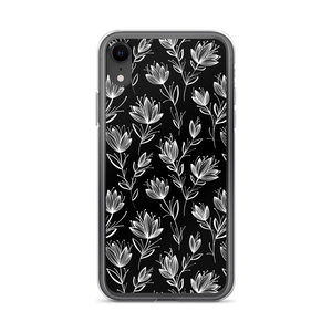 iPhone XR Leaf Line Pattern iPhone Case by Design Express