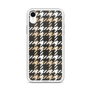 Houndstooth Large Pattern iPhone Case by Design Express