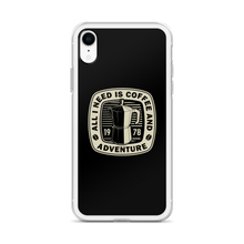 All I Need Is Coffee And Adventure iPhone Case by Design Express