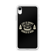 Life Is Short, World is Wide iPhone Case by Design Express