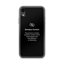 iPhone XR Sensitive Content (Funny) iPhone Case by Design Express