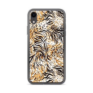 iPhone XR Tiger Seamless Pattern iPhone Case by Design Express