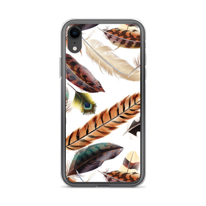 iPhone XR Feathers Pattern iPhone Case by Design Express