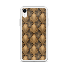 Golden Art Deco Pattern iPhone Case by Design Express