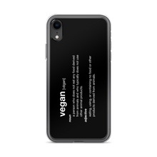 iPhone XR Vegan Dictionary iPhone Case by Design Express