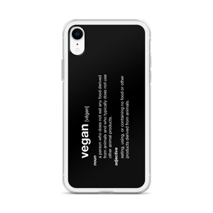 Vegan Dictionary iPhone Case by Design Express