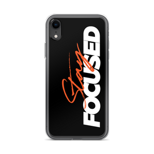 iPhone XR Stay Focused (Motivation) iPhone Case by Design Express