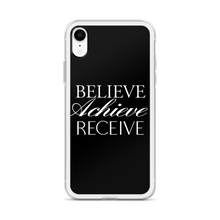 Believe Achieve Receieve iPhone Case by Design Express