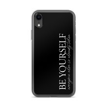 iPhone XR Be Yourself Quotes iPhone Case by Design Express