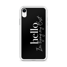 Hello, I'm trying the best (motivation) iPhone Case by Design Express