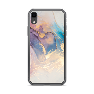 iPhone XR Soft Marble Liquid ink Art Full Print iPhone Case by Design Express