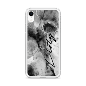 Dirty Abstract Ink Art iPhone Case by Design Express