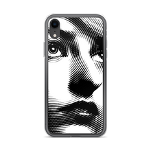 iPhone XR Face Art Black & White iPhone Case by Design Express