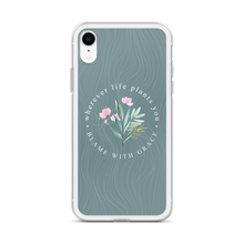 Wherever life plants you, blame with grace iPhone Case by Design Express