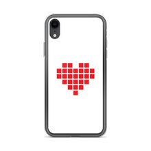 iPhone XR I Heart U Pixel iPhone Case by Design Express
