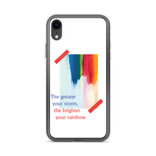 iPhone XR Rainbow iPhone Case White by Design Express