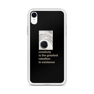 Creativity is the greatest rebellion in existence iPhone Case by Design Express