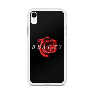 Beauty Red Rose iPhone Case by Design Express