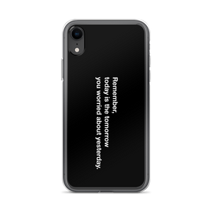 iPhone XR Remember Quotes iPhone Case by Design Express