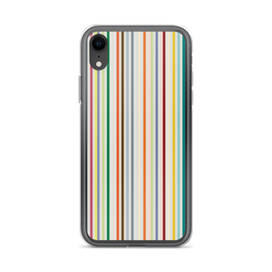 iPhone XR Colorfull Stripes iPhone Case by Design Express