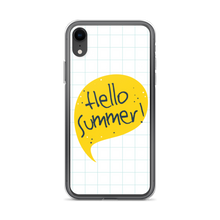 iPhone XR Hello Summer Yellow iPhone Case by Design Express