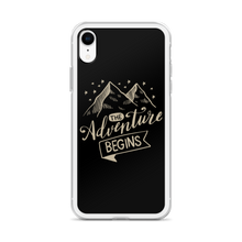 The Adventure Begins iPhone Case by Design Express