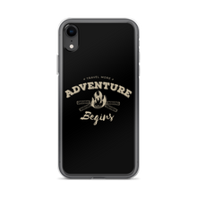 iPhone XR Travel More Adventure Begins iPhone Case by Design Express