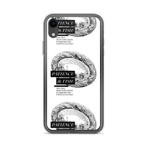 iPhone XR Patience & Time iPhone Case by Design Express