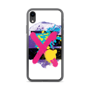 iPhone XR Abstract Series 01 iPhone Case White by Design Express