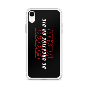 Be Creative or Die iPhone Case by Design Express