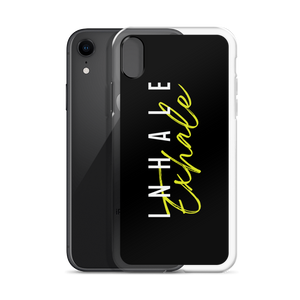 Inhale Exhale Clear Case for iPhone®