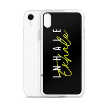 Inhale Exhale Clear Case for iPhone®