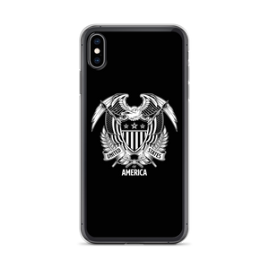 iPhone XS Max United States Of America Eagle Illustration Reverse iPhone Case iPhone Cases by Design Express