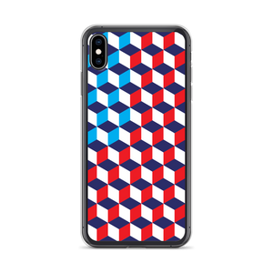 iPhone XS Max America Cubes Pattern iPhone Case iPhone Cases by Design Express