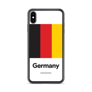 iPhone XS Max Germany "Block" iPhone Case iPhone Cases by Design Express