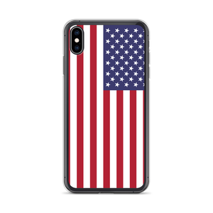iPhone XS Max United States Flag "All Over" iPhone Case iPhone Cases by Design Express