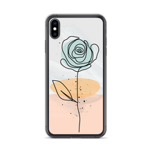 iPhone XS Max Pasty Flower Line iPhone Case by Design Express