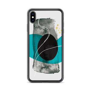 iPhone XS Max Composition Abstract Art iPhone Case by Design Express